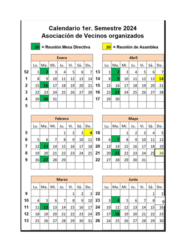 Calendario